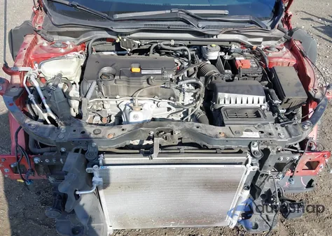 2020 Honda Civic Lx из США, поврежденный, VIN 2HGFC2F63LH564882